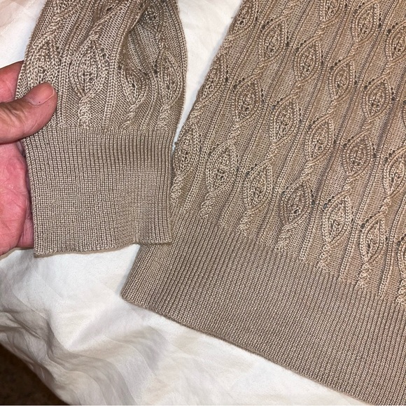 Magaschoni Cashmere & Silk Lightweight Knit Sweater - Picture 7 of 15